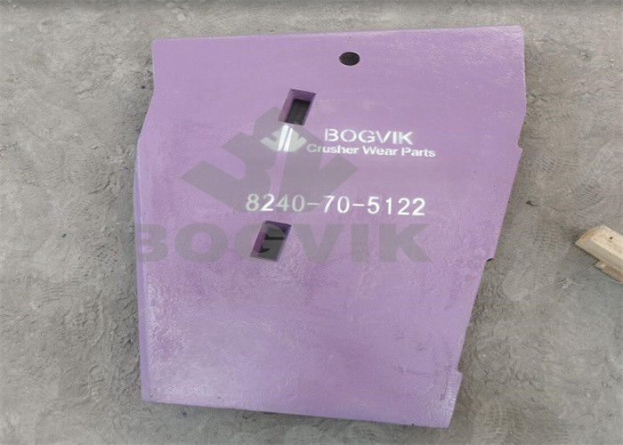 BR380 턱 분쇄기 윗?? 판 L/H 8240-70-5112 윗?? 판 R/H 8240-70-5122